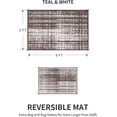 thumbnail image 2 of Outdoor Rug x ft Outdoor Carpet Fashion Camping RugsModern Reversible Mat for Camping Plastic Straw Rugs for Patio RV Camper Balcony Backyard Picnic Deck Rug, 2 of 6