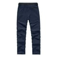 thumbnail image 4 of jsaierl Mens Work Pants Outdoor Tactical Long Cargo Pant Hiking Solid Multi Pockets Waterproof Straight Leg Trousers L-5XL, 4 of 6