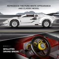 thumbnail image 2 of 10045 Kit de Blocs de Construction Super Sports Car, Ensemble de Construction de Modèles de Voitures 1349 Pcs, Ensemble de Collection pour Adultes à Construire, 2 of 7