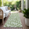 thumbnail image 6 of Addison Rugs Chantille Indoor/Outdoor Transitional Floral Green Washable Runner Rug, 2'3" x 7'6", 6 of 6