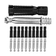 thumbnail image 1 of 100pcs Cam Lock Fitting Pre-inserted Nut Furniture Barrel Nut Fixing Screw Supply, 1 of 8