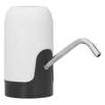 thumbnail image 2 of Dispensador de agua inteligente portátil con bomba de agua potable eléctrica y carga USB, color blanco, 2 of 14