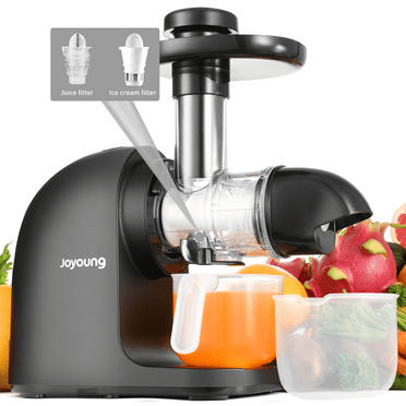 Comfee' BPA Free Masticating Juicer Extractor with Ice Cream Maker ...