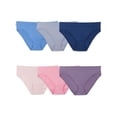 thumbnail image 7 of Fruit of the Loom Women's 360 Stretch Seamless Low-Rise Brief Underwear, 6-Pack, 7 of 7