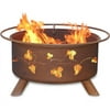 Grapevines Steel Fire Pit by Patina Products