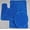 Blue, variant on Gorgeous Home Linen Bathroom 6 Modern Solid Print 3-Count Navy Blue Polyester Bath Rugs, 18 x 28, Non-Slip Backing