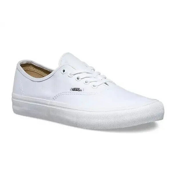 Lo dudo Regulación Elástico Vans Authentic Pro True White Men's Classic Skate Shoes Size 9.5 -  Walmart.com
