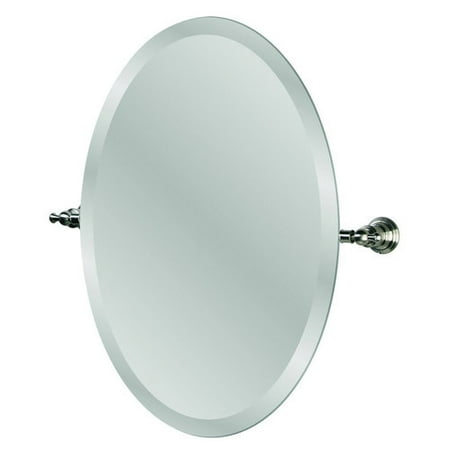 EAN 6925699911489 product image for Pegasus 20720-4504 Estates 24. 2 inch Oval Mirror in Brushed Nickel | upcitemdb.com