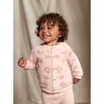 thumbnail image 3 of Modern Moments by Gerber Baby Boy or Girl Gender Neutral Long Sleeve Cozy Cardigan Sweater & Pant, 2-Piece Outfit Set, Sizes 0/3-24 Months, 3 of 11