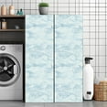 thumbnail image 3 of Peel and Stick Wallpaper Contact Paper Soft Blue Wave Gentle Curves Swirls Self Adhesive and Removable 23.6in x 118in, 3 of 8