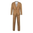 thumbnail image 2 of Patlollav Mens Fashion Suit Jacket+Suit Pants Two-Piece Suit, 2 of 6