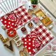 thumbnail image 4 of Decoraciones para San Valentín, adornos para San Valentín, regalos para San Valentín, manteles individuales con temática de San Valentín, manteles individuales para decoración de fiestas, manteles ind, 4 of 5