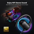 thumbnail image 2 of iMangoo Auriculares con Cable de 3.5 mm para Niños y Mujeres, Cable Largo de 1.5 m, Auriculares con Gancho para Oreja, Micrófono, Negro, 2 of 7