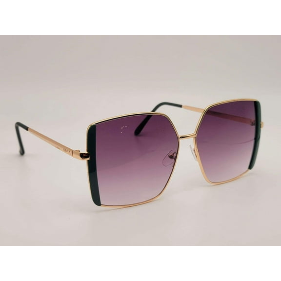 Trendy Big Rectangle Unisex Luxury Sunglasses Vintage Punk Oversized