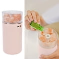 thumbnail image 3 of Humidificador de mina de sal Hidratación Carga USB ajustable Humidificador de mina de sal de escritorio Rosa, 3 of 14