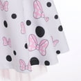 thumbnail image 6 of IBTOM CASTLE Toddler Baby Girls Mouse Birthday Dress Princess Flutter Sleeve Polka Dots Ruffle Tutu Dresses for Cake Smash 5-6 Years Pink, 6 of 8