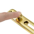 thumbnail image 3 of Unique Bargains Chain Door Guard Lock Security Lock with Spring Anti-Theft Press Lock Gold, 3 of 4