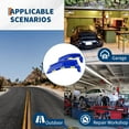 thumbnail image 1 of Royalbelle 2PC Blue Car Ramp, Solid Steel Vehicle Ramp for Garage Maintenance, 1 of 6