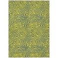 thumbnail image 2 of Addison Rugs Chantille Indoor/Outdoor Transitional Swirls Yellow Washable Rectangle Rug, 5' x 7'6", 2 of 6
