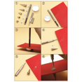 thumbnail image 4 of Coofit Ensemble de Rivets à Pointes DIY - Rivets Portables pour Vêtements Cônes Clous Punk pour Artisanat, 4 of 10