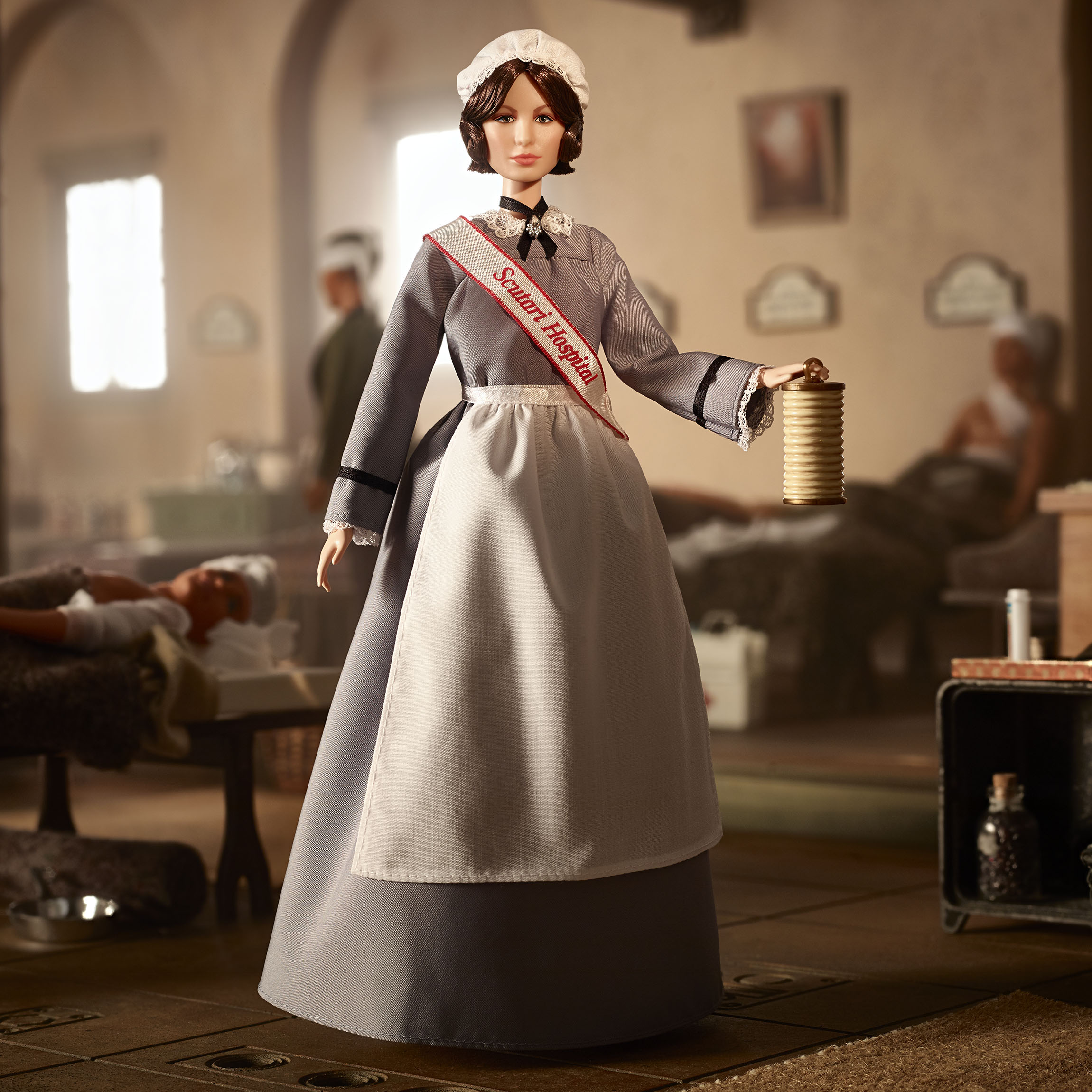 Barbie Inspiring Women Florence Nightingale Collectible Doll, Approx. 12 inch - image 3 of 7