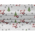 thumbnail image 4 of oneOone Velvet White Fabric Merry Christmas Craft Projects Decor Fabric Printed By The Yard 58 Inch Wide, 4 of 5
