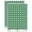 Dark Green, variant on Can of Beans 200+ Round Stickers - Red - Matte Finish - 0.50" Size