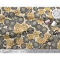 thumbnail image 3 of Soimoi Rayon Fabric Artistic Flower Decor Fabric Printed Yard 56 Inch Wide, 3 of 3