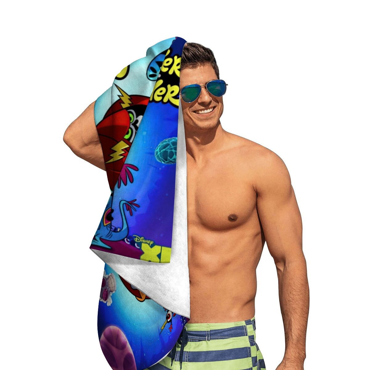 WANDER OVER YONDER Gifts Beach Towel for Women Girl Birthday Inspired Fan Bath Outdoor Music Lover