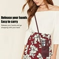 thumbnail image 2 of for Samsung Galaxy S22 Ultra Wallet Case Crossbody Strap, Zipper Phone Case with Card Holder Wrist Strap Purse Cover with Kickstand Compatible with Samsung Galaxy S22 Ultra 6.8 inch - Winered, 2 of 8