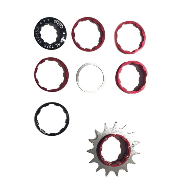Eigraketly Bicycle Single Speed Flywheel Set Mountain Kit Conversion Bike Type3 NO3