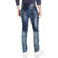 thumbnail image 2 of NEW Blue Mens Size 40x30 Slim Fit Stonewash Moto Jeans, 2 of 3