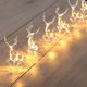 thumbnail image 2 of 1.5M 10LED Christmas Reindeer String Lights Garland Decoration For Home Crystal Elk Fairy Lights Ornament Xmas Wedding party, 2 of 5