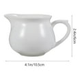 thumbnail image 3 of EeaseCA Sauce Container Sauce Boat Ceramic Milk Sauce Cup Ceramic Gravy Boat Gravy Container, 3 of 7
