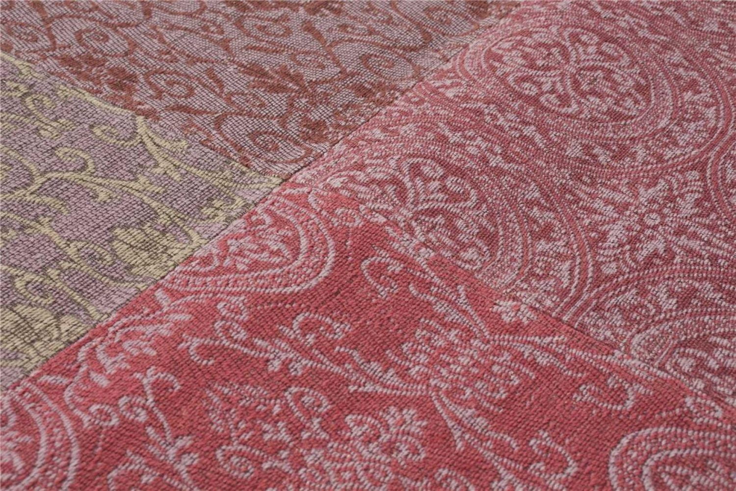 ECARPETGALLERY 5'5" x 7'5"  Transitional Collage Handmade Area Rug for Living Room, Dining Room and Bedroom in Grey