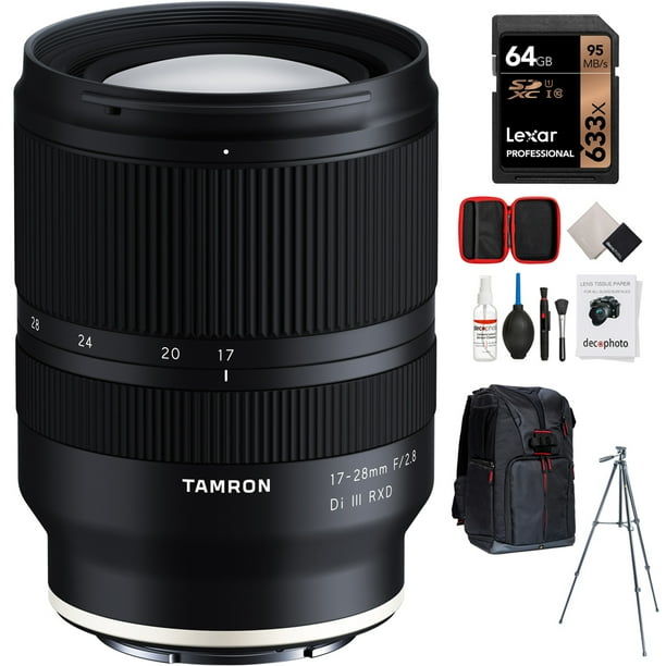 Tamron 1728mm F/2.8 Di III RXD Lens For Sony Full Frame Mirrorless
