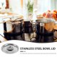 thumbnail image 4 of Cubiertas universales para ollas, minitapa de acero inoxidable de 10cm, cubierta para olla de cocina, tapa para lavabo, tapa para utensilios de cocina, accesorios para tapa de olla de repuesto, 4 of 8