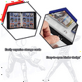thumbnail image 2 of Trading Card Holder with Sleeve, Baseball Card Holder, Sports Card Holder for Collecting Trading Card Album, Binder, 2 of 6
