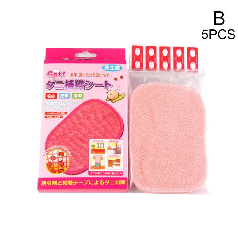 3 5 Pcs Dust Mite Killing Pad Non Toxic Full Pack Eco Friendly Insecticide Paste Pest Control Baits Lures Sticker Patch D0n5 Walmart Com