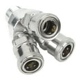 thumbnail image 3 of Acoplador rápido de 3 vías, tipo Universal, rosca macho, accesorios giratorios para compresor de aire, acero al carbono, cromado, G1/2 ANGGREK Otros, 3 of 9