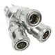 thumbnail image 5 of Acoplador rápido de forma giratoria, Acoplador rápido de 3 vías Acoplador rápido de forma Accesorios para compresores de aire Instalación sin esfuerzo, 5 of 8