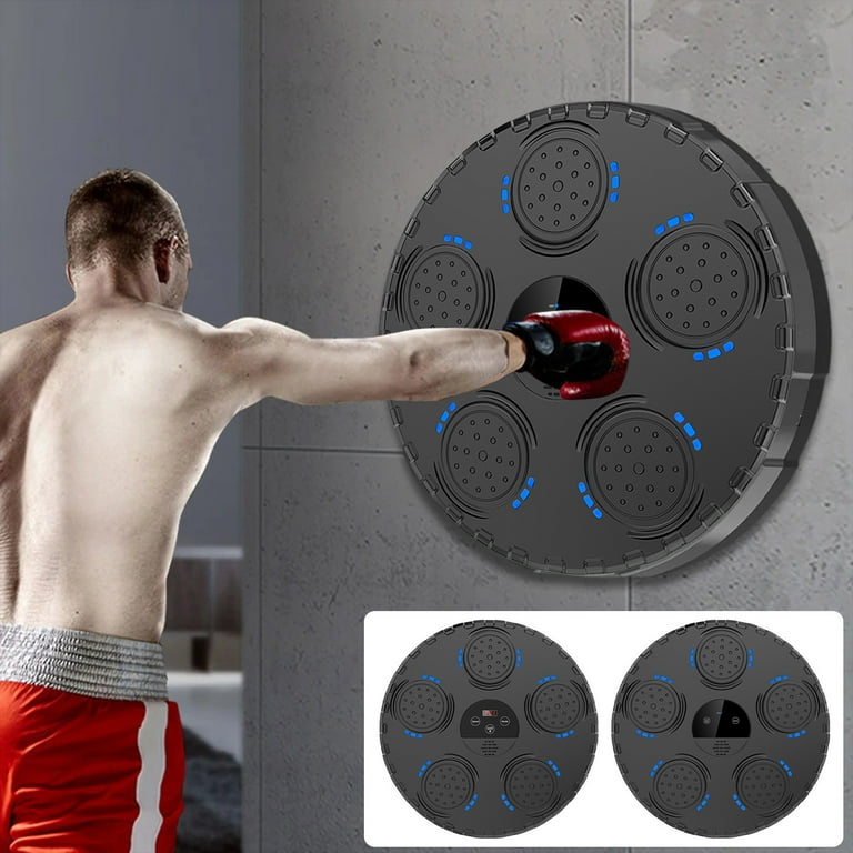 Music Boxing Machine Wall Mount Punching Bag Training Workout Improves  Speed