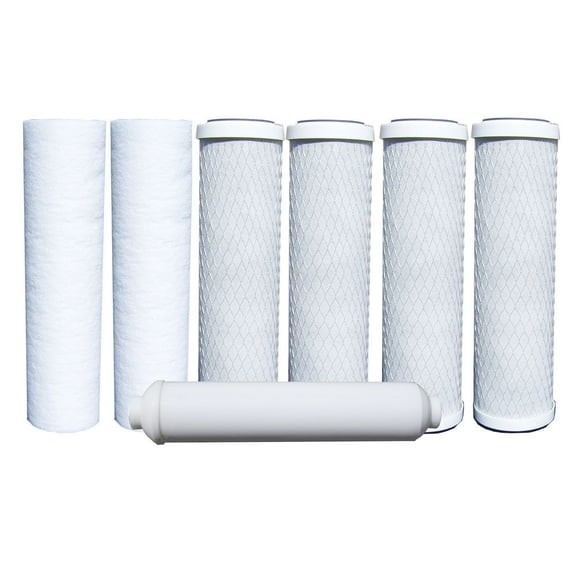 Watts 7-PK RO Filters Premier (500024 Compatible) 1 year 5 Stage Reverse Osmosis Replacements