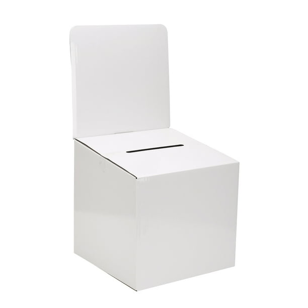 MCB RAFFLE TICKET CARDBOARD BOXSUGGESTION AND COLLECTION BOX GREAT FOR