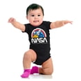 thumbnail image 4 of NASA Vintage Retro Space Shuttle Romper Boys or Girls Infant Baby Brisco Brands 12M, 4 of 7