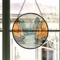 thumbnail image 3 of Ha Long Stained Glass Ornament 2025, Travel Landmark Christmas Decoration, Holiday Keepsake Gift, Collectible Souvenir, Glass Look Hanging Decor, Xmas Tree Decoration, Festive, 3 of 6