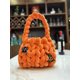 thumbnail image 1 of Línea de gasa con núcleo de relleno de franela, bolso de mujer hecho a mano, bolso tejido, bolsa de regalo para festival de Navidad y Halloween, 1 of 6