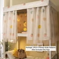 thumbnail image 3 of CAILDANL Students Dorm Bunk Bed Curtain Home Privacy Bed Shading Curtain Net Bed Cloth Dustproof Blackout Bed Canopy Bedding Curtain Students Dormitory Tent Lightproof Cloth Curtain, 3 of 7
