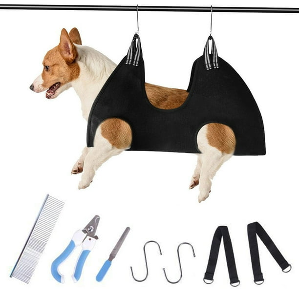 Dog Grooming Hammock Harness for Cats Dogs, Relaxation Pet Grooming