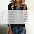thumbnail image 3 of Vivianyo HD Women's Denim Trim Collared Henley Sweater, Long Sleeve Pullover for Women, Fall Top for Casual Work and Daily Wear, Sizes S-3XL, 3 of 5